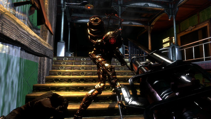Illustration for article titled BioShock 2 Screenshots Omit Blue Skies, Blue Oceans